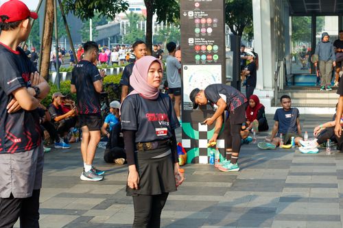 Race photo from One Run 10K Vibes 2024