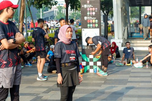 Race photo from One Run 10K Vibes 2024