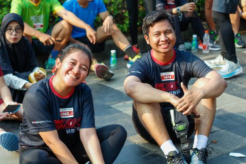 Race photo from One Run 10K Vibes 2024