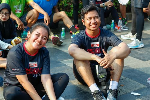 Race photo from One Run 10K Vibes 2024