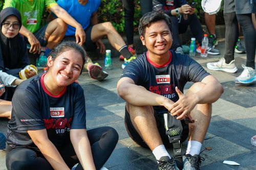 Race photo from One Run 10K Vibes 2024