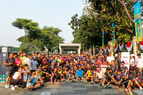 Race photo from One Run 10K Vibes 2024