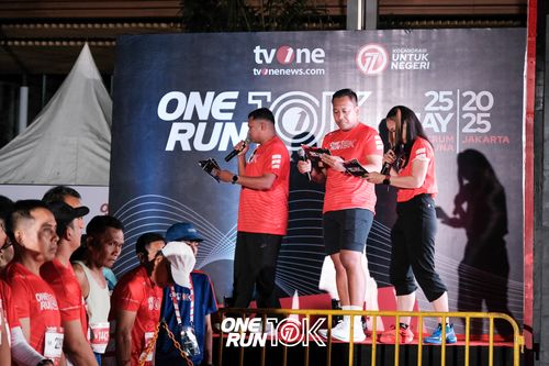Race photo from ONE RUN 10K 2025