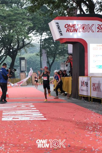 Race photo from ONE RUN 10K 2025