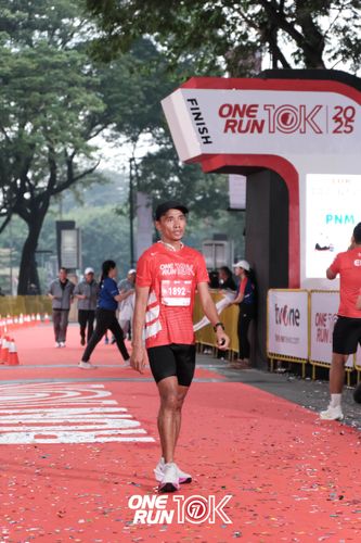 Race photo from ONE RUN 10K 2025