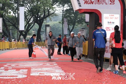 Race photo from ONE RUN 10K 2025