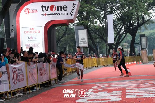 Race photo from ONE RUN 10K 2025