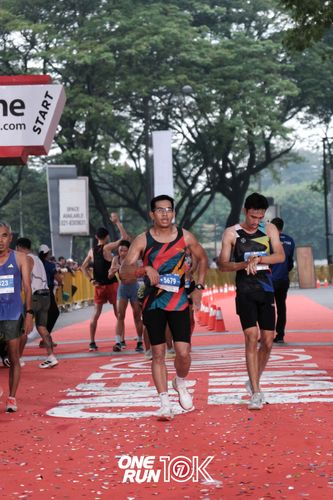 Race photo from ONE RUN 10K 2025