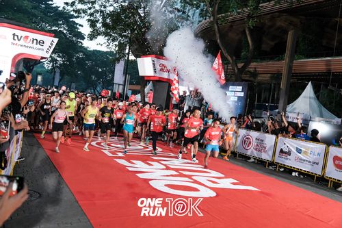 Race photo from ONE RUN 10K 2025