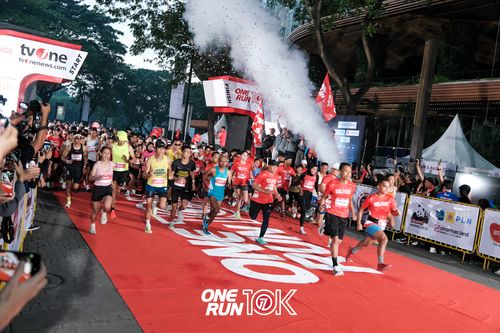 Race photo from ONE RUN 10K 2025