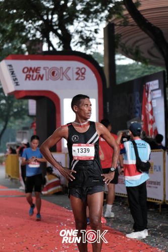 Race photo from ONE RUN 10K 2025