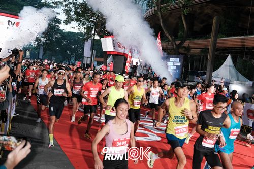 Race photo from ONE RUN 10K 2025