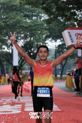 Race photo from ONE RUN 10K 2025