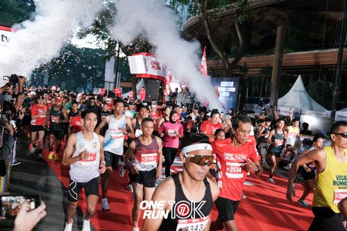 Race photo from ONE RUN 10K 2025