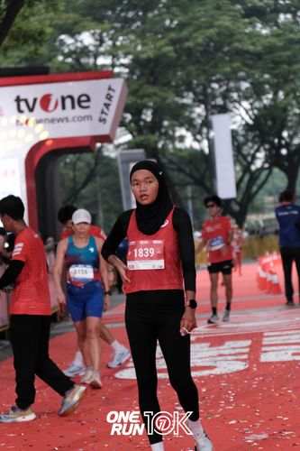 Race photo from ONE RUN 10K 2025