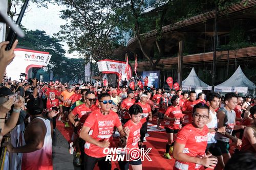 Race photo from ONE RUN 10K 2025