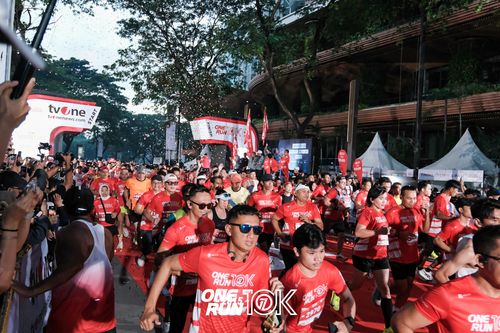 Race photo from ONE RUN 10K 2025