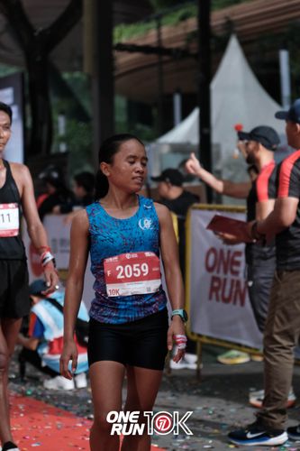 Race photo from ONE RUN 10K 2025