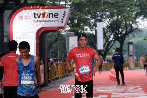 Race photo from ONE RUN 10K 2025