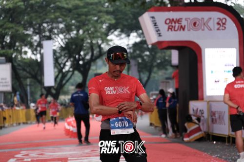 Race photo from ONE RUN 10K 2025