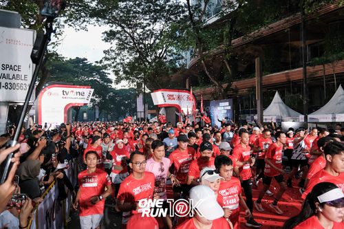 Race photo from ONE RUN 10K 2025