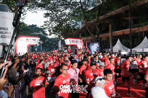 Race photo from ONE RUN 10K 2025