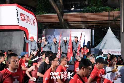 Race photo from ONE RUN 10K 2025