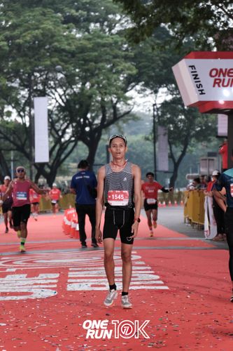 Race photo from ONE RUN 10K 2025