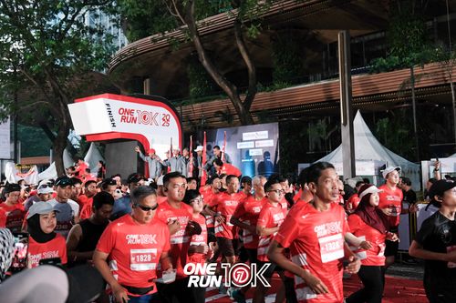 Race photo from ONE RUN 10K 2025