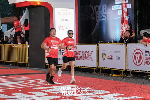 Race photo from ONE RUN 10K 2025