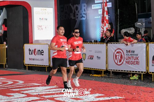 Race photo from ONE RUN 10K 2025