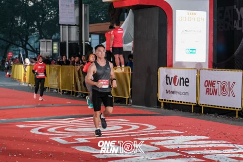 Race photo from ONE RUN 10K 2025