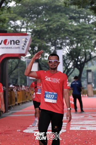 Race photo from ONE RUN 10K 2025