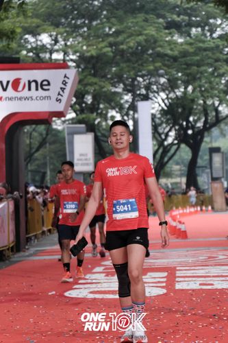 Race photo from ONE RUN 10K 2025