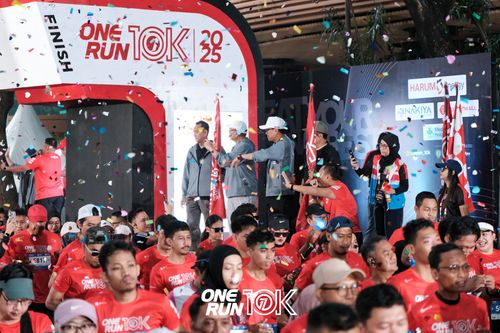 Race photo from ONE RUN 10K 2025