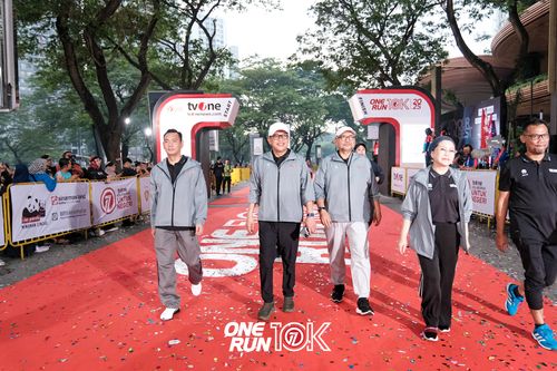 Race photo from ONE RUN 10K 2025