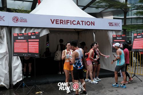 Race photo from ONE RUN 10K 2025