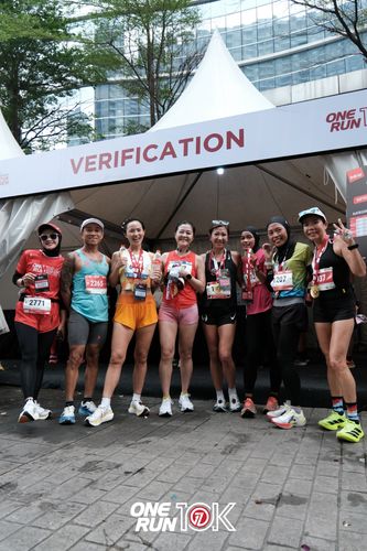 Race photo from ONE RUN 10K 2025