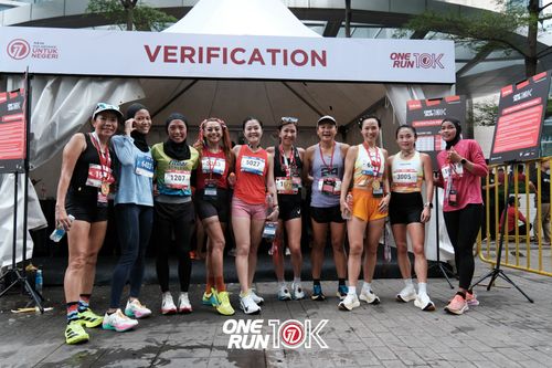 Race photo from ONE RUN 10K 2025