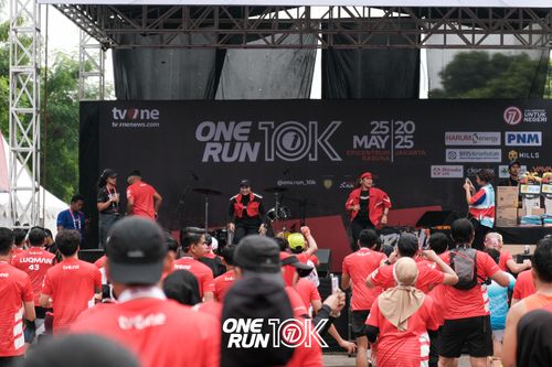 Race photo from ONE RUN 10K 2025