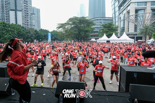 Race photo from ONE RUN 10K 2025