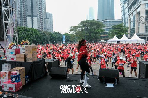 Race photo from ONE RUN 10K 2025