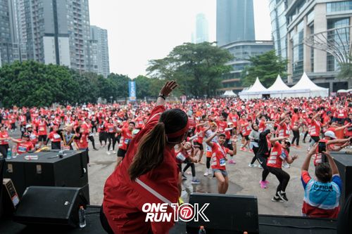 Race photo from ONE RUN 10K 2025