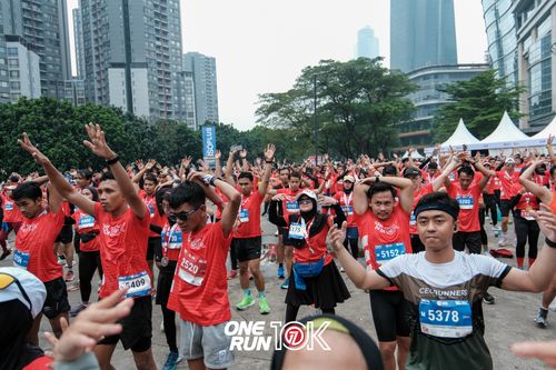 Race photo from ONE RUN 10K 2025