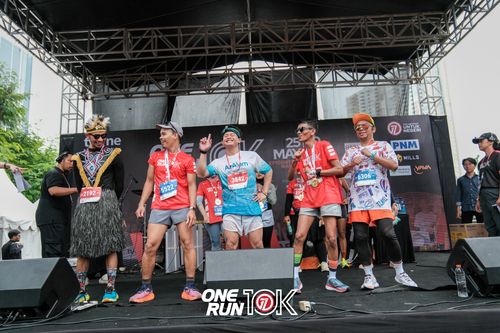 Race photo from ONE RUN 10K 2025
