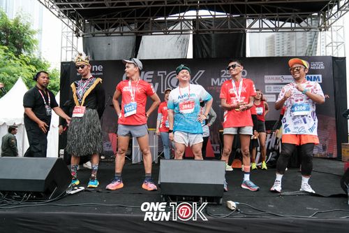 Race photo from ONE RUN 10K 2025