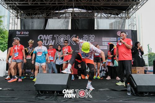 Race photo from ONE RUN 10K 2025