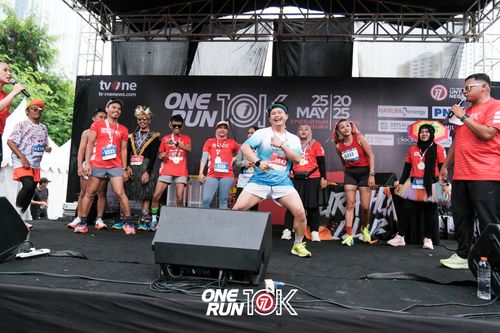 Race photo from ONE RUN 10K 2025
