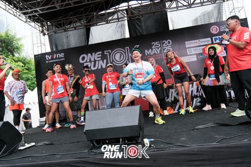 Race photo from ONE RUN 10K 2025