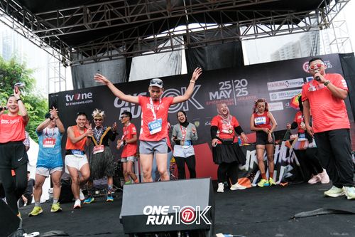 Race photo from ONE RUN 10K 2025